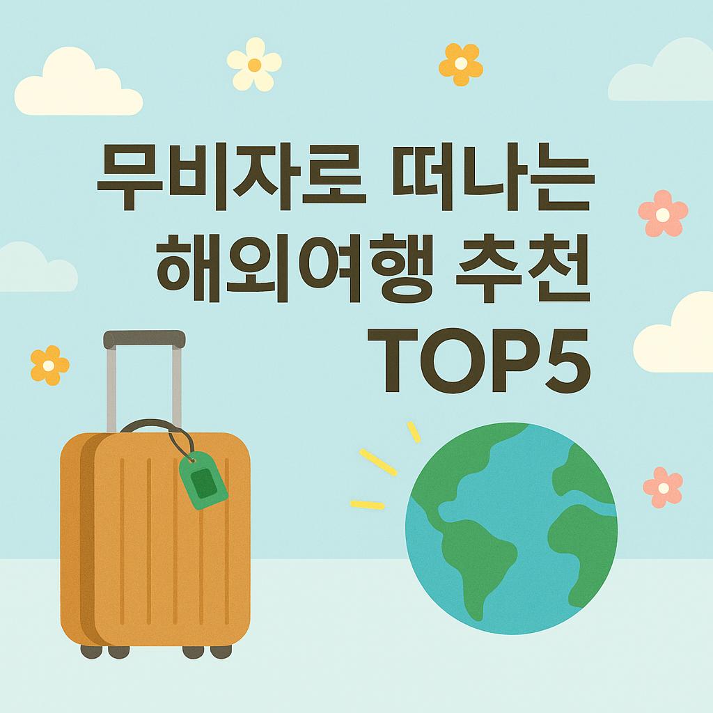 무비자 여행지