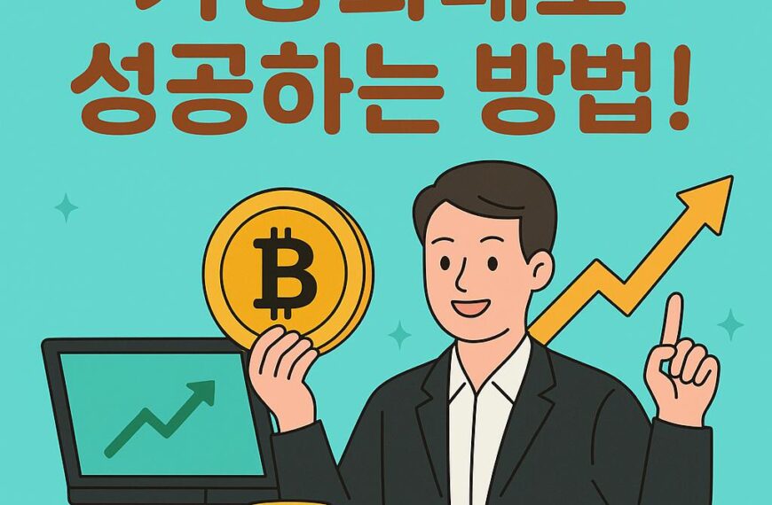 가상화폐로 성공하는 방법 6가지!