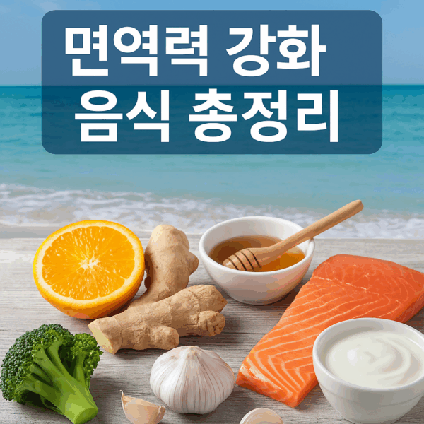 면역력 강화 음식 총정리:지금 꼭 먹어야 할 건강 식품 10가지